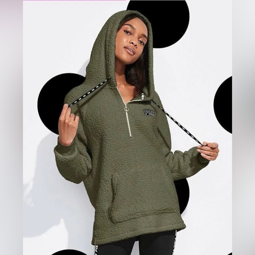 PINK Victoria’s Secret Sherpa Hoodie